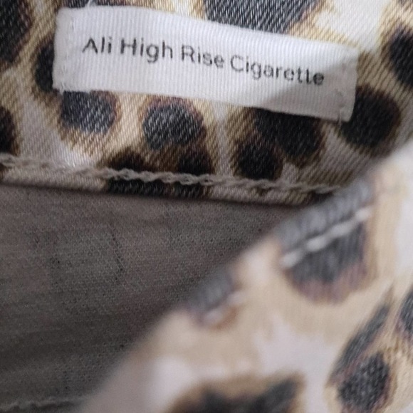 Frame Denim High Waisted‎ Jeans Size 28 Leopard Cheetah Animal Print - Picture 5 of 7